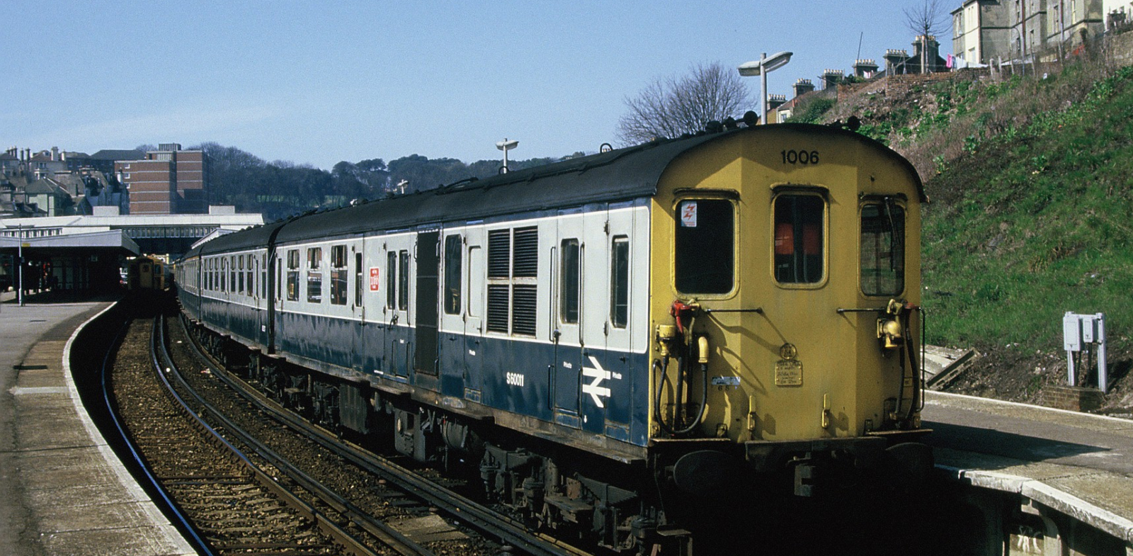 Class 201 No. 1006 in April 1986 at Hastings