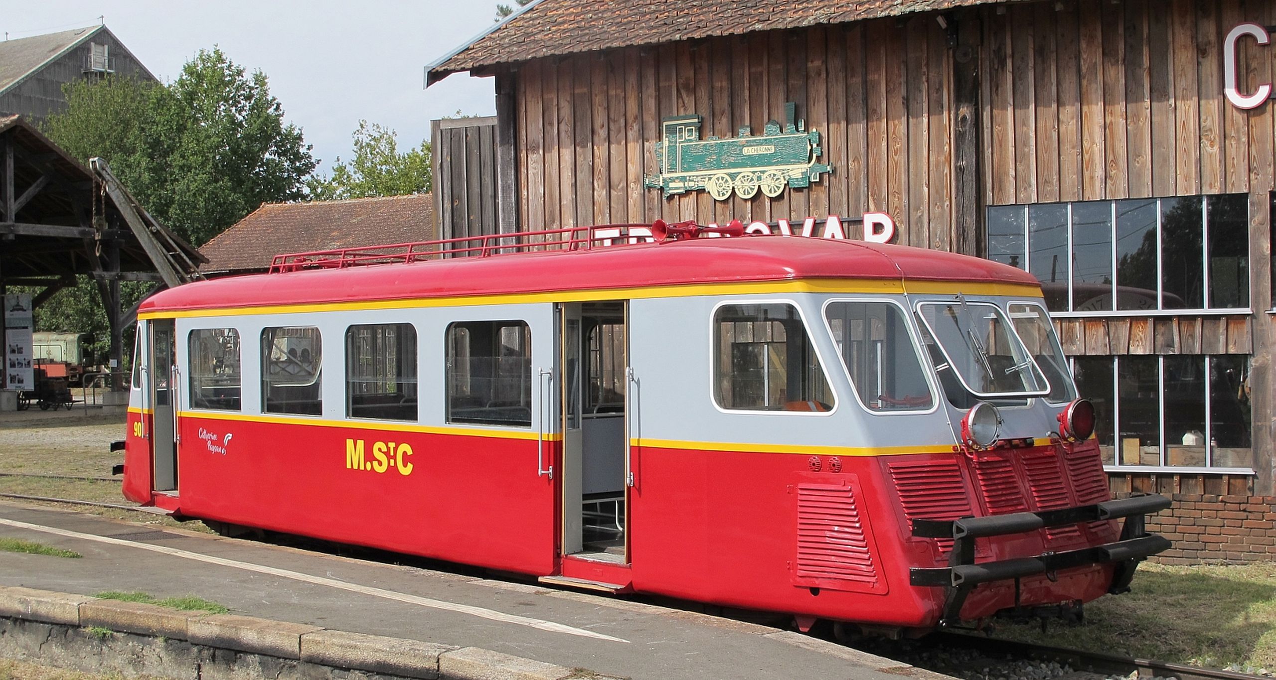 X 901 of the Chemin de fer touristique de la Sarthe in September 2018