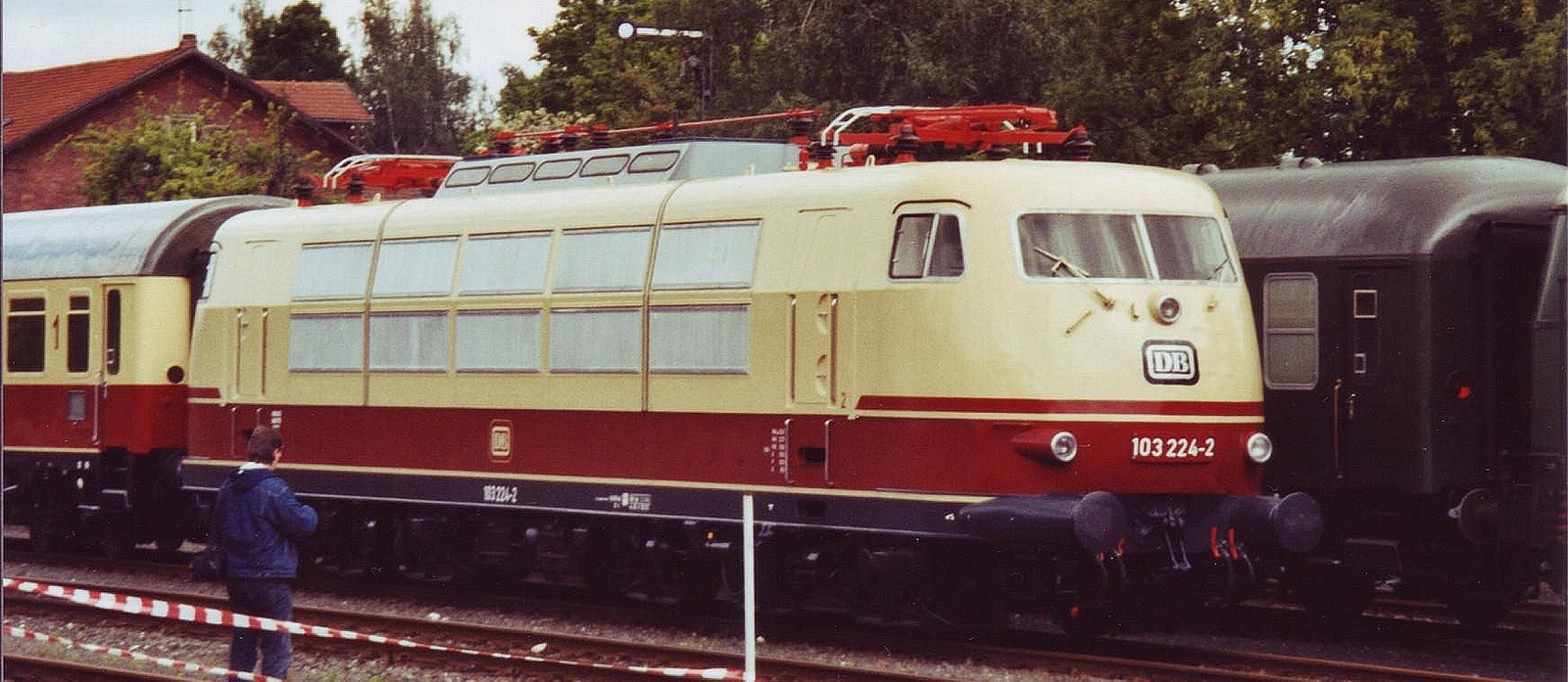 103 224-2 in the German Steam Locomotive Museum Neuenmarkt-Wirsberg