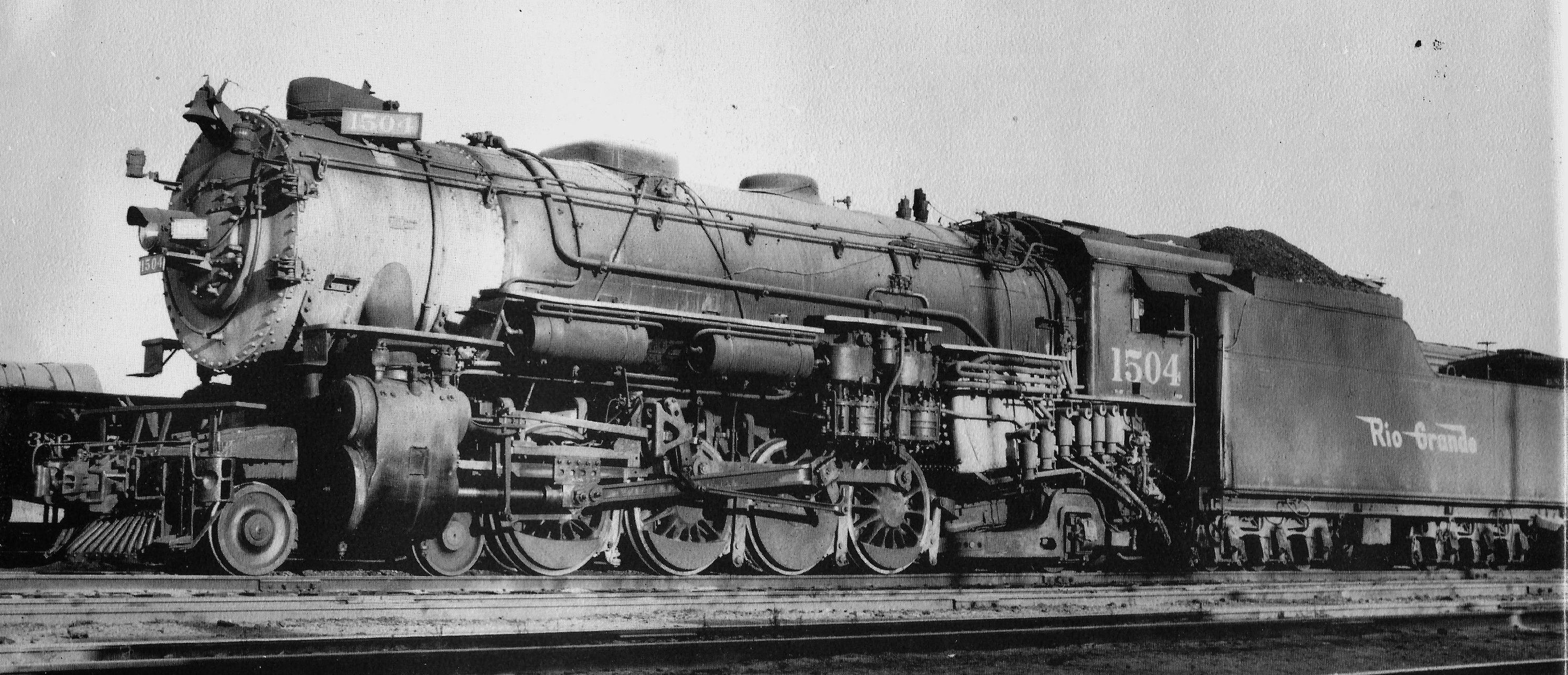 No. 1504 in August 1949 at Salt Lake City, Utah