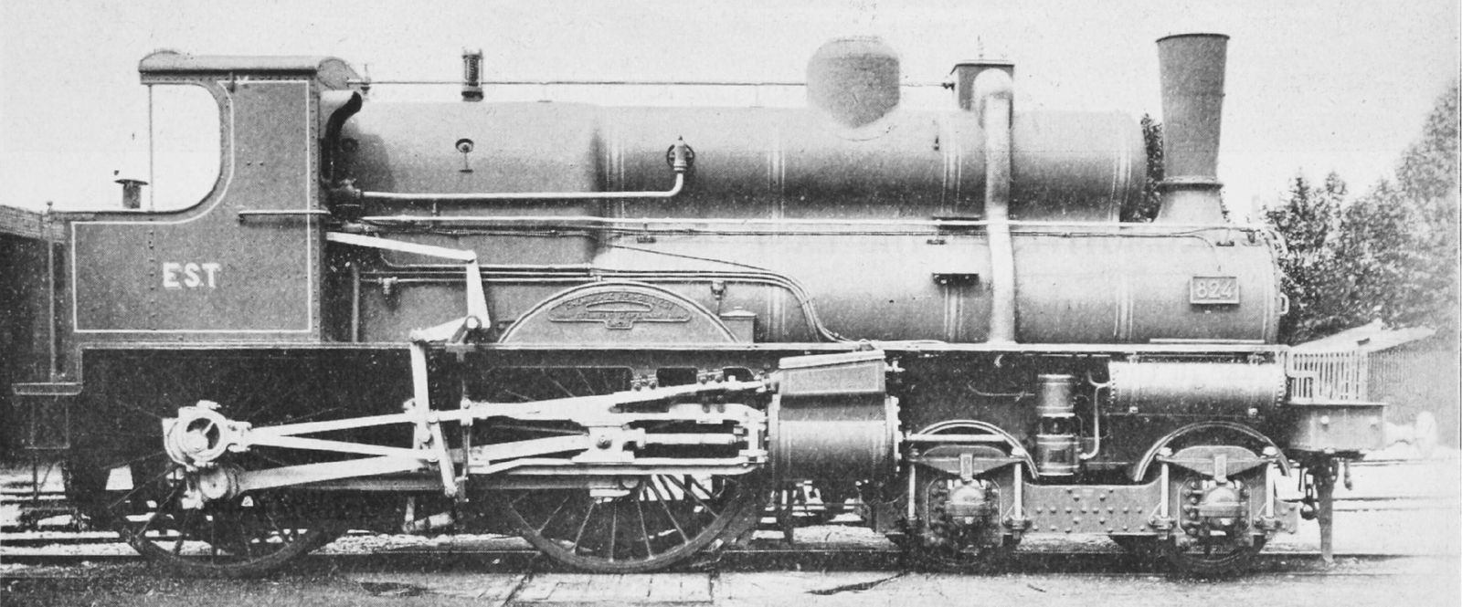 Bild der Lokomotive