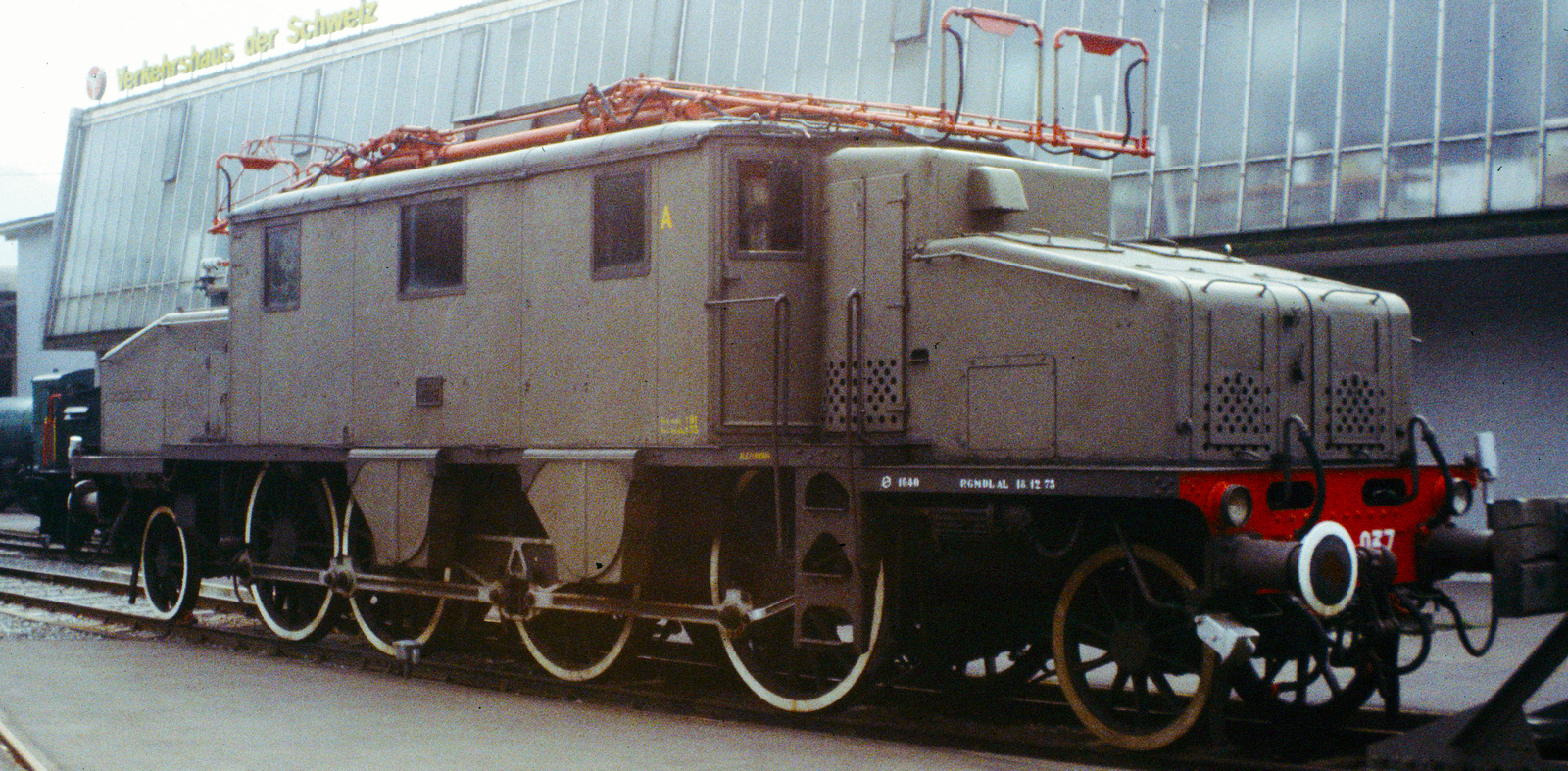 E.431.037 in 1995 in the Swiss Museum of Transport
