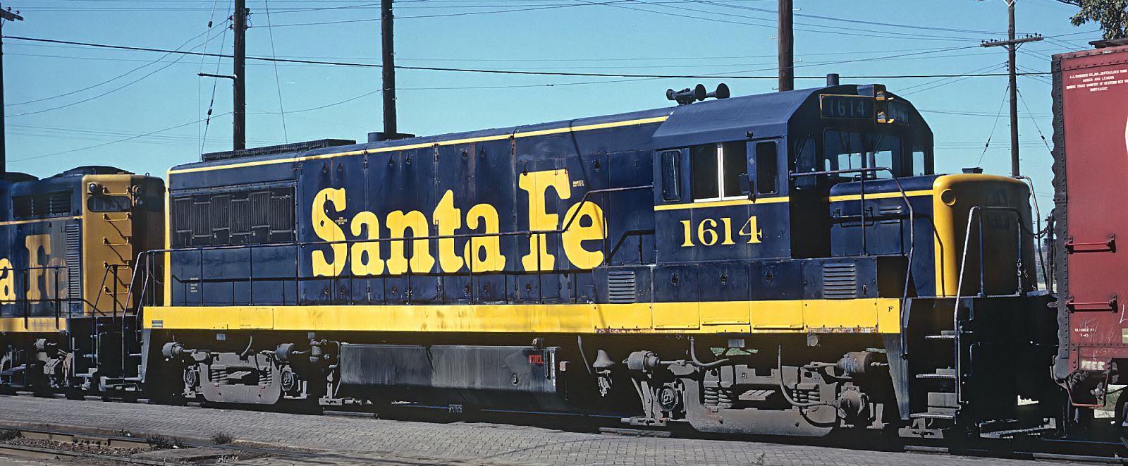 ATSF Nr. 1614 im Oktober 1966 in Chillicothe, Illinois