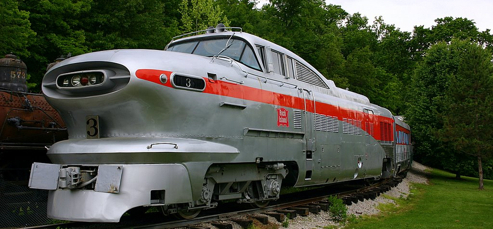 Aerotrain No. 3 at the St. Louis Museum of Transportation