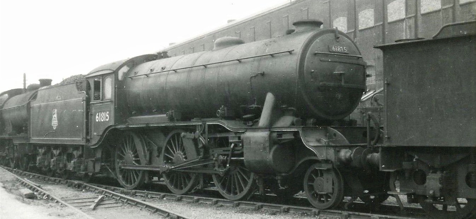 K3/3 No. 61883 in August 1953 at Doncaster with a load of fish