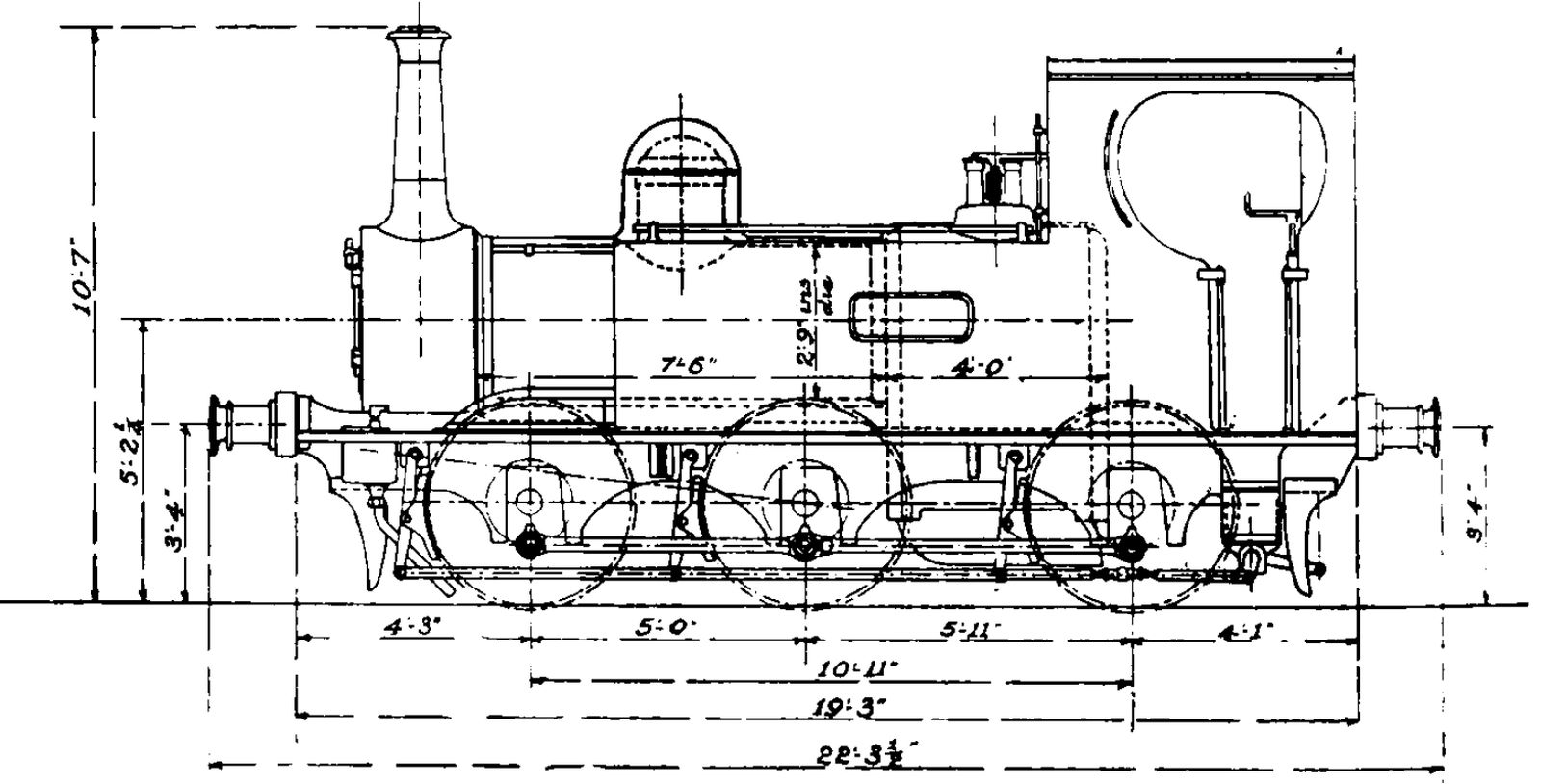 schematic drawing after the rebuild