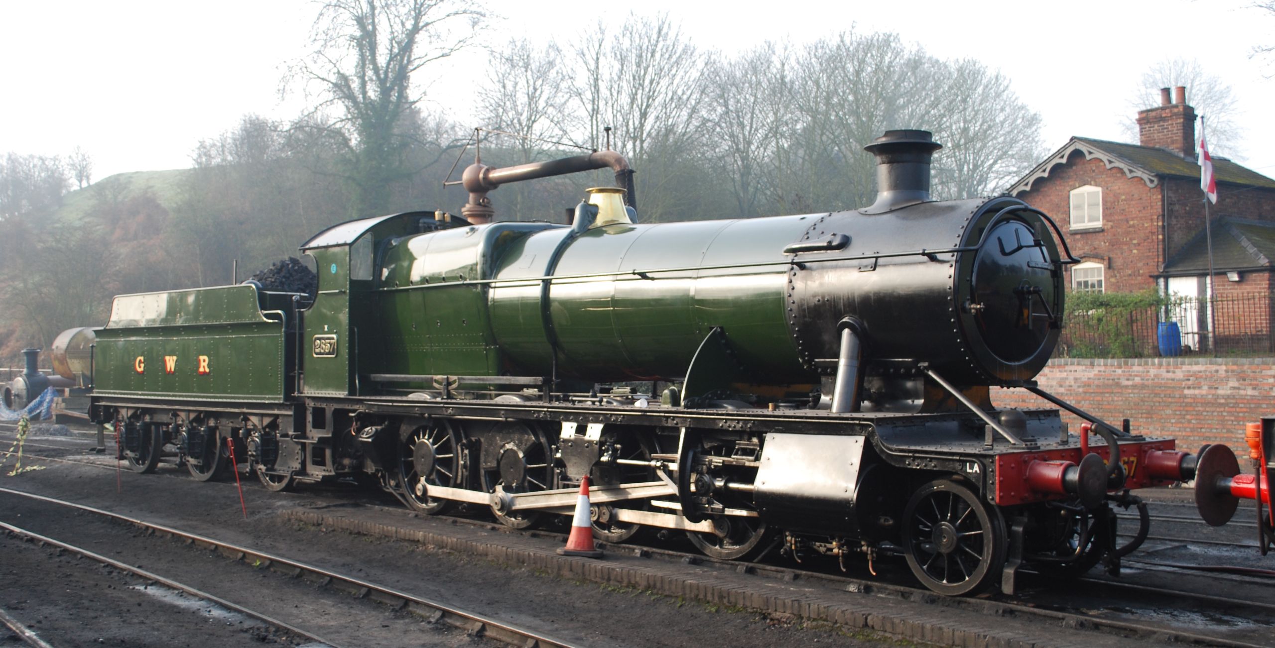 No. 2857 in March 2012 at Bridgnorth