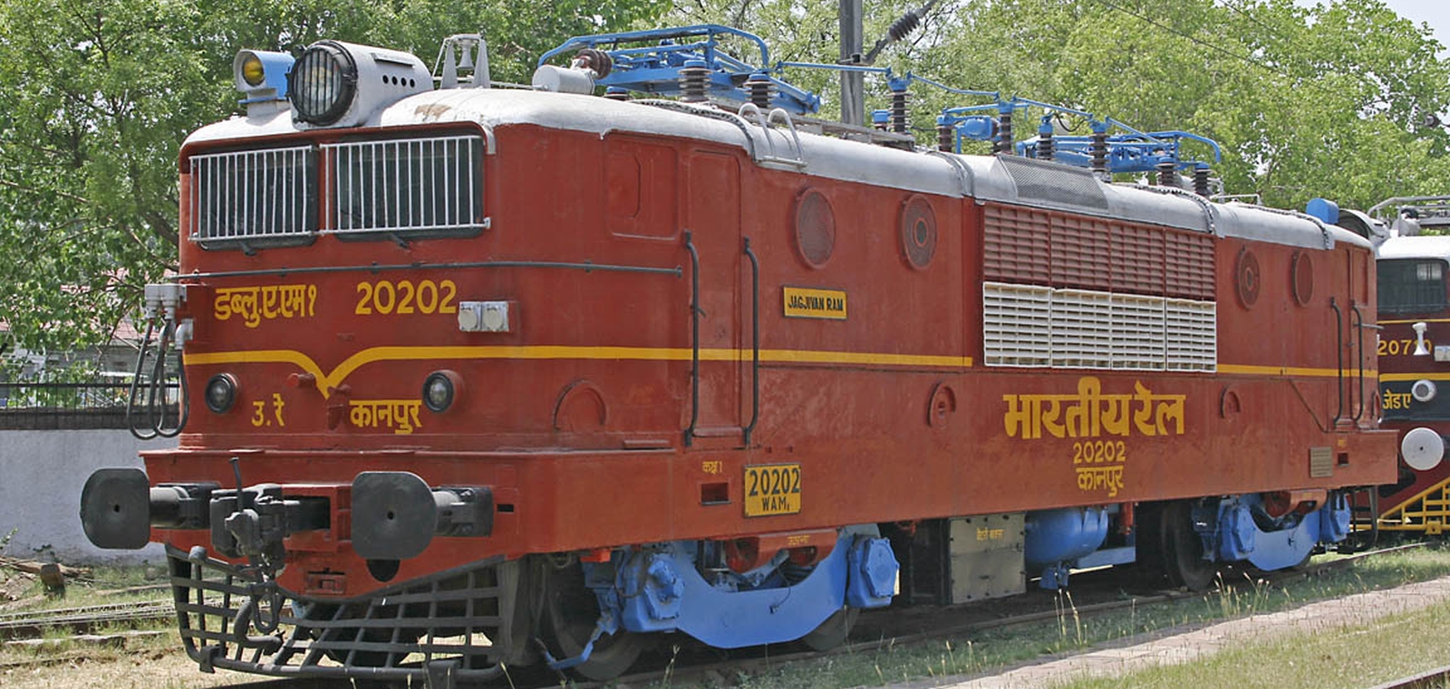 No. 20202 “Jagjivan Ram” is now the only surviving specimen in the National Rail Museum in New Delhi