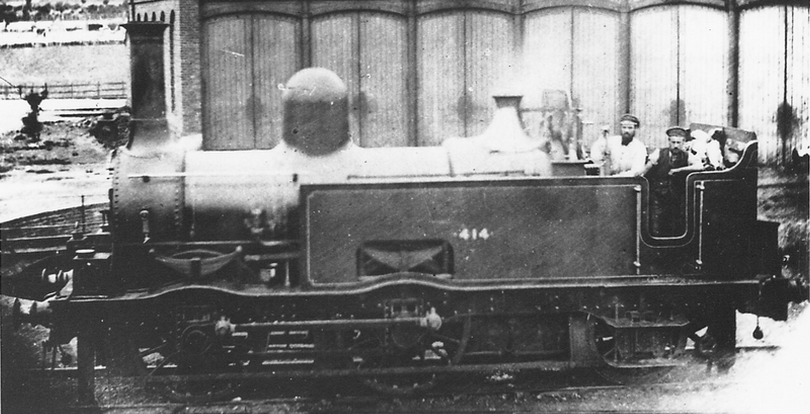 No. 213 after being renumbered to 414 in March 1880