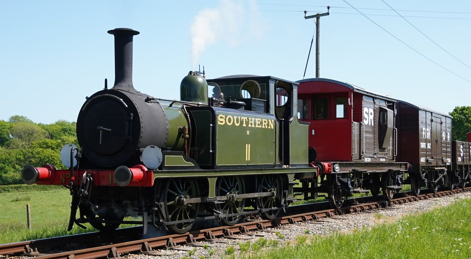 Southern Railway W11 „Newport” im Mai 2022 auf der Isle of Wight