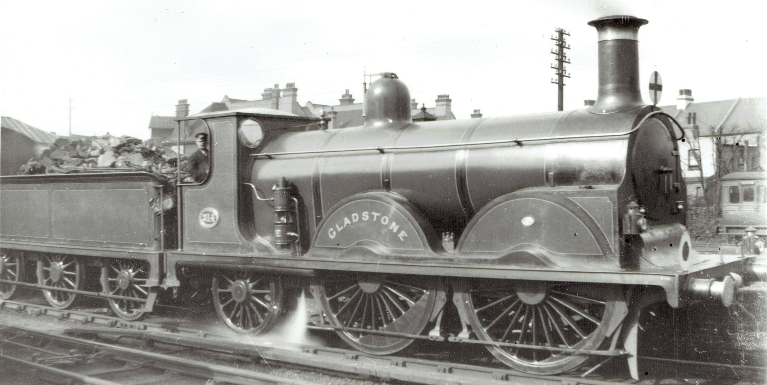 No. 214 in a historic photo