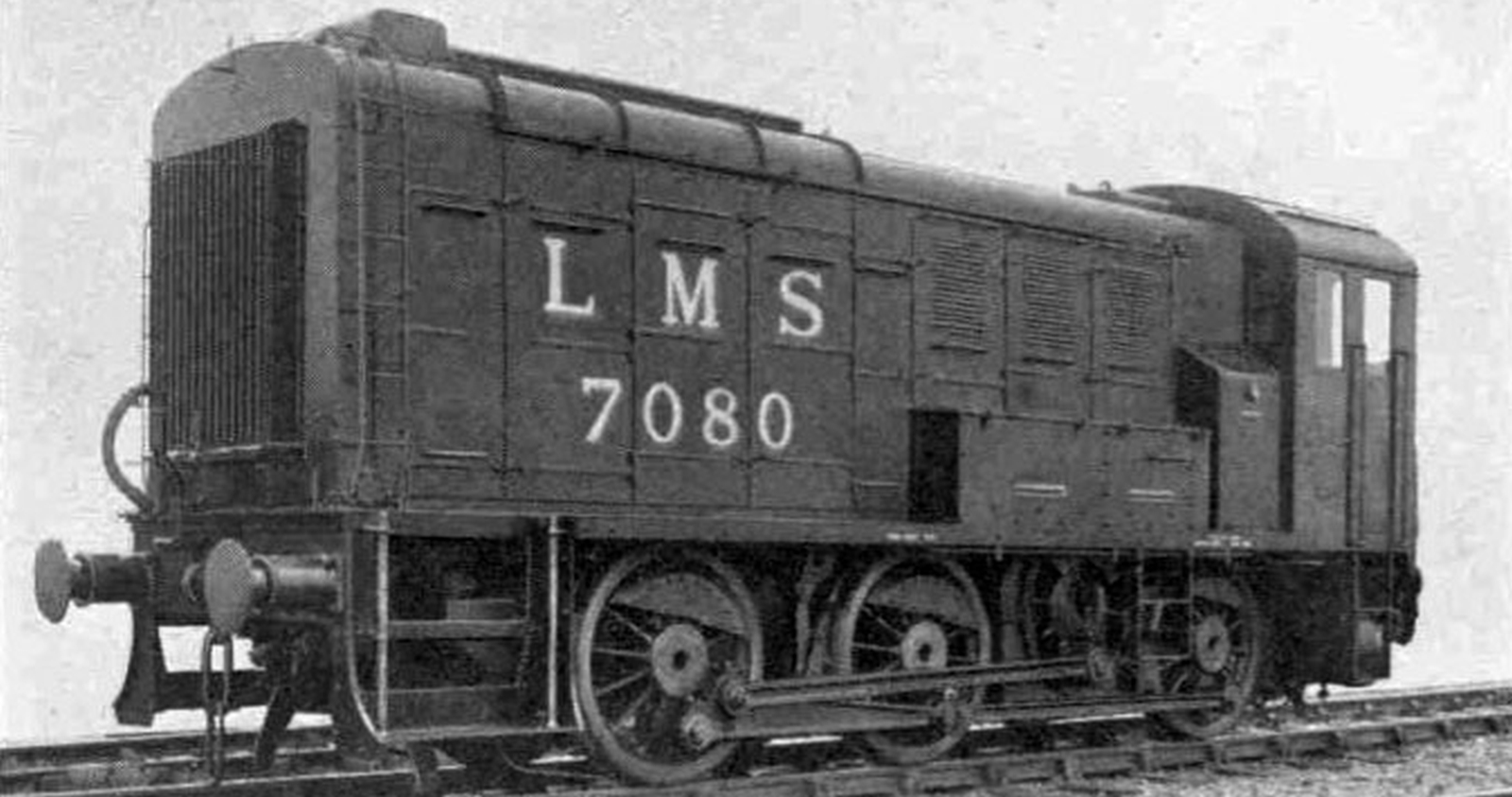 Works photo of LMS No. 7080