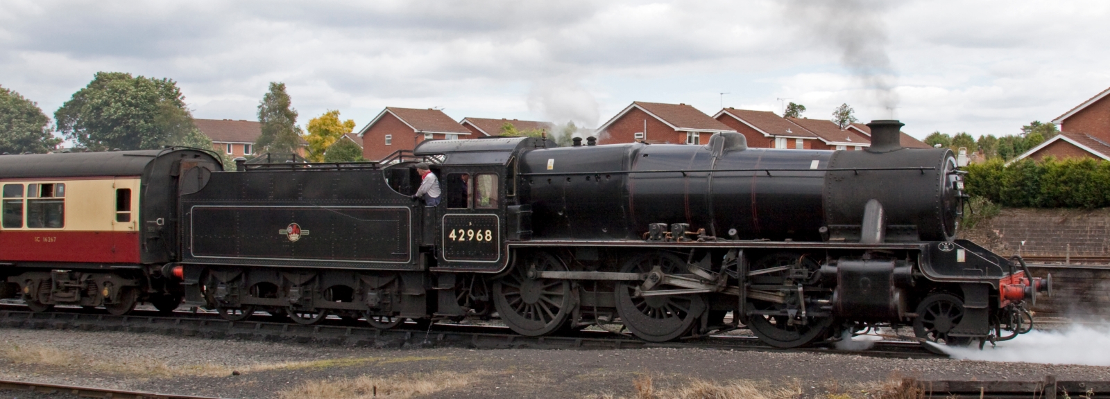 Preserved No. 42968 in 2009 at Kidderminster
