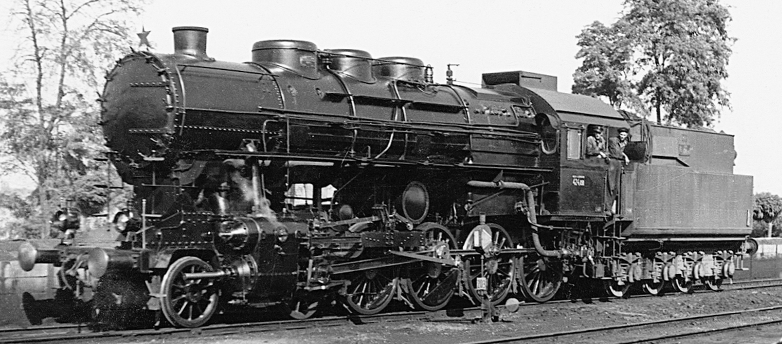 The winner of the 1952 "Locomotive Cleanliness Competition".