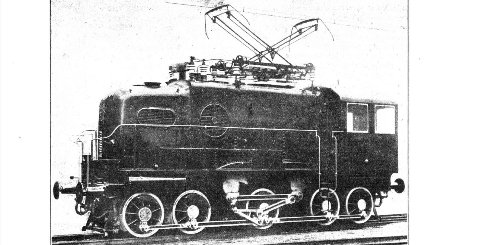 Appearance of the locomotive as built