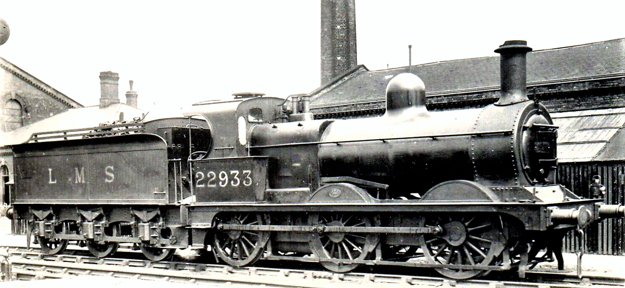 LMS 22933, ex 1165, class 1142