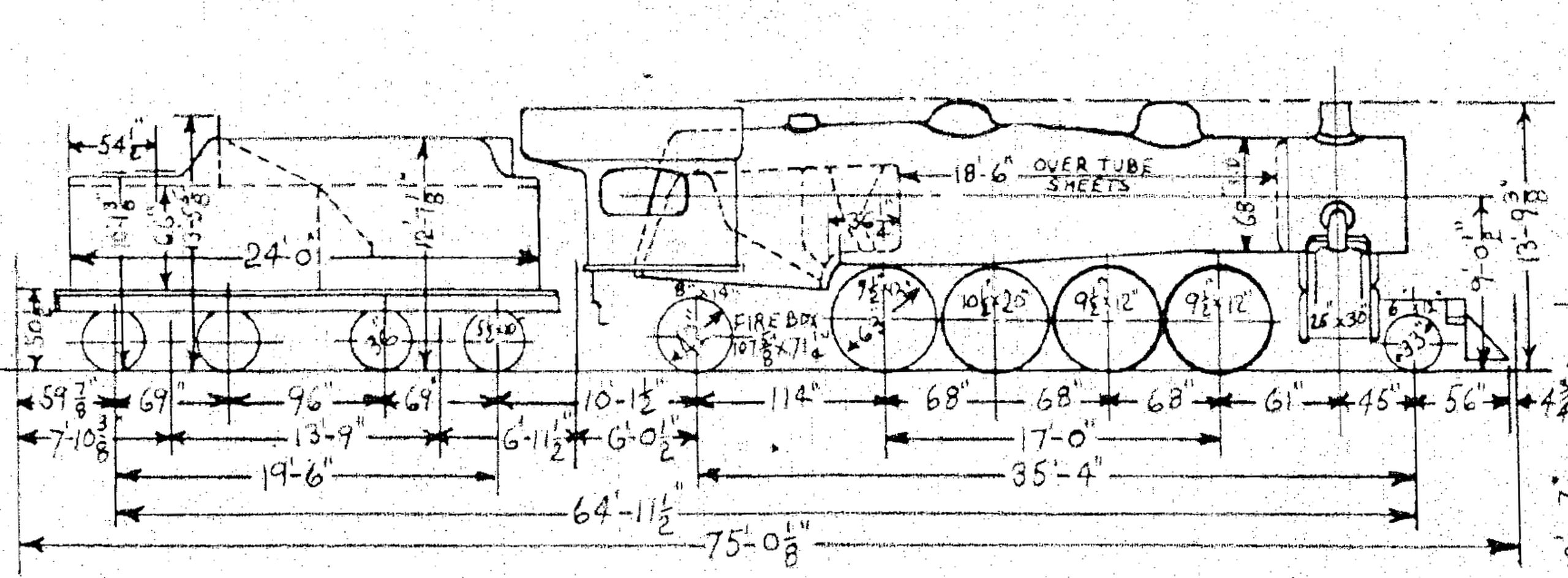 Schematic drawing of the J-1