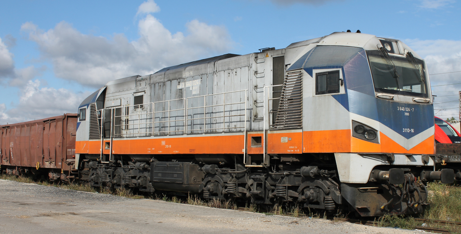 DB Cargo Polska 311D-16 in September 2015 in Konin