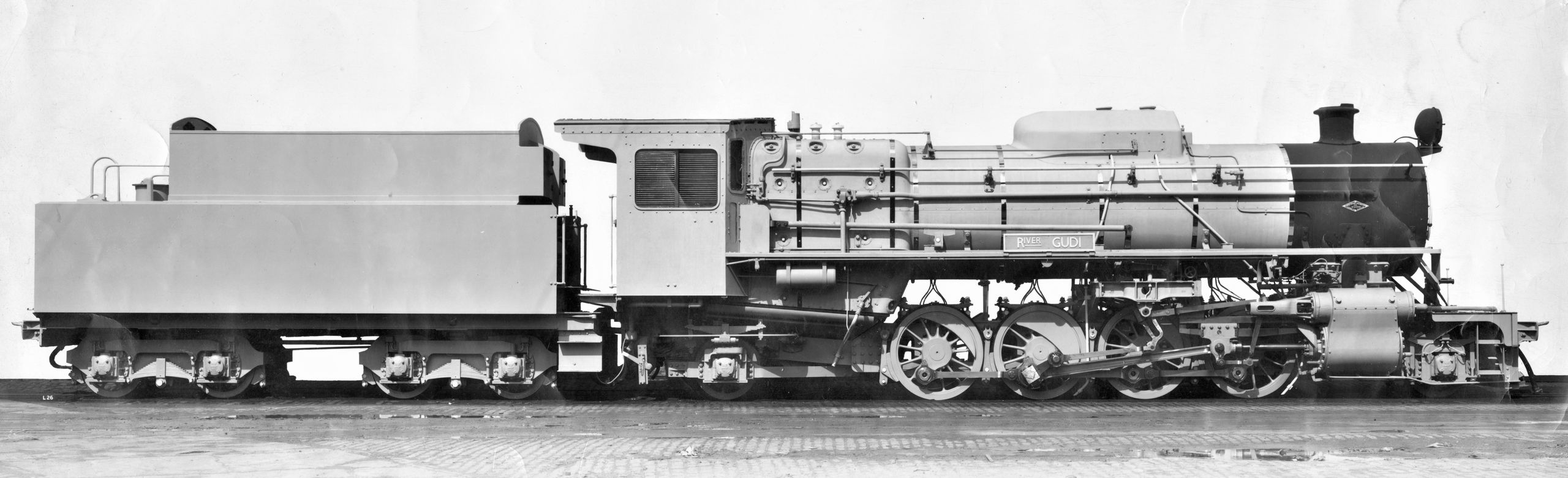 No. 174 “River Gudi,” built by North British, on a factory photo