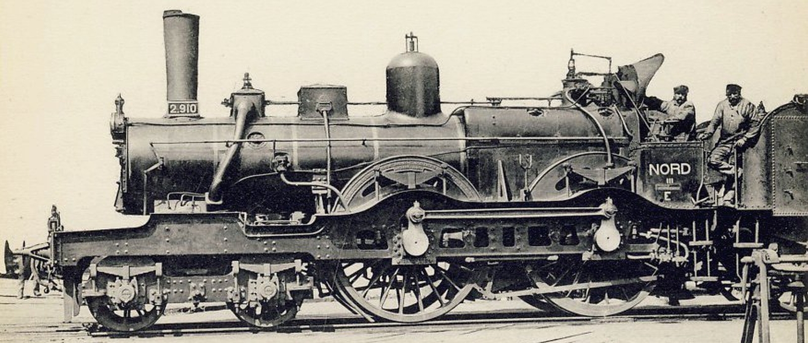 No. 2.910 that was already built as 4-4-0