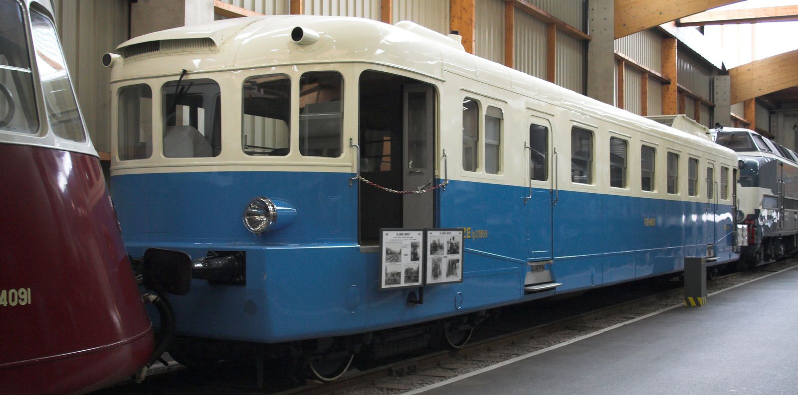 X 2211 in der „Cité du Train” in Mülhausen, Elsass