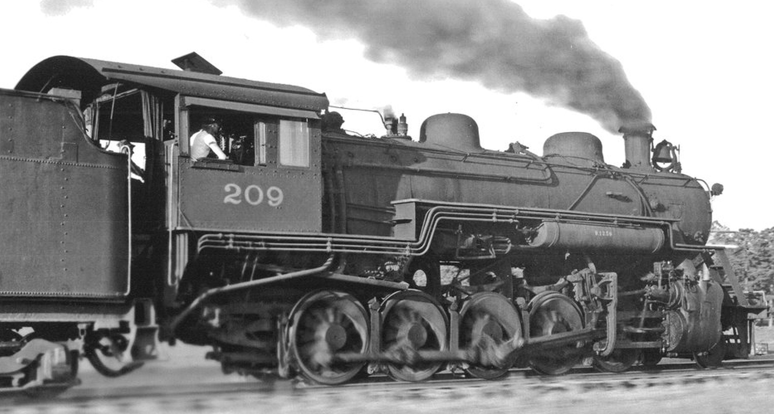 Ex No. 533 as Gainesville Midland No. 209, in service in the 30s