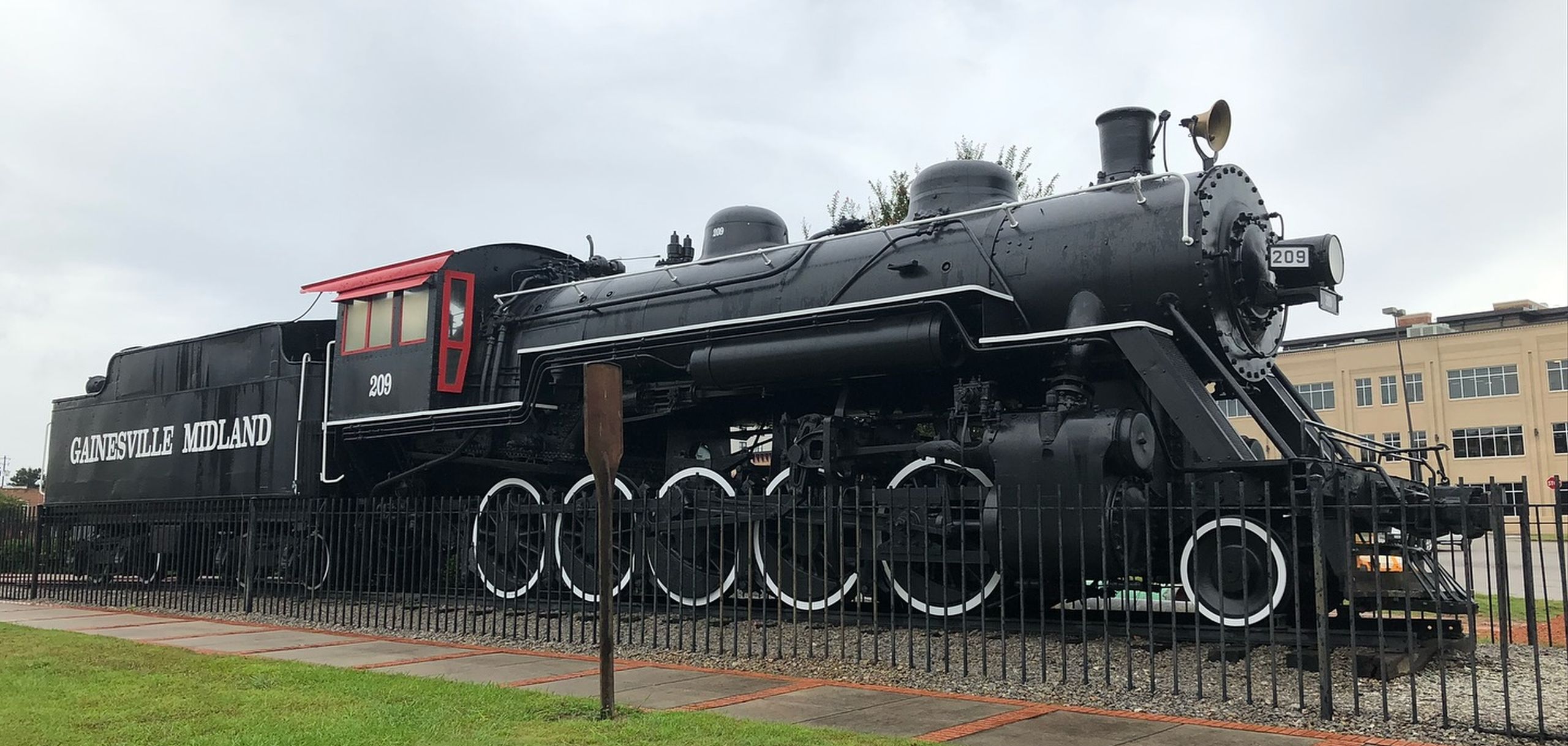 Gainesville Midland No. 209 as preserved today