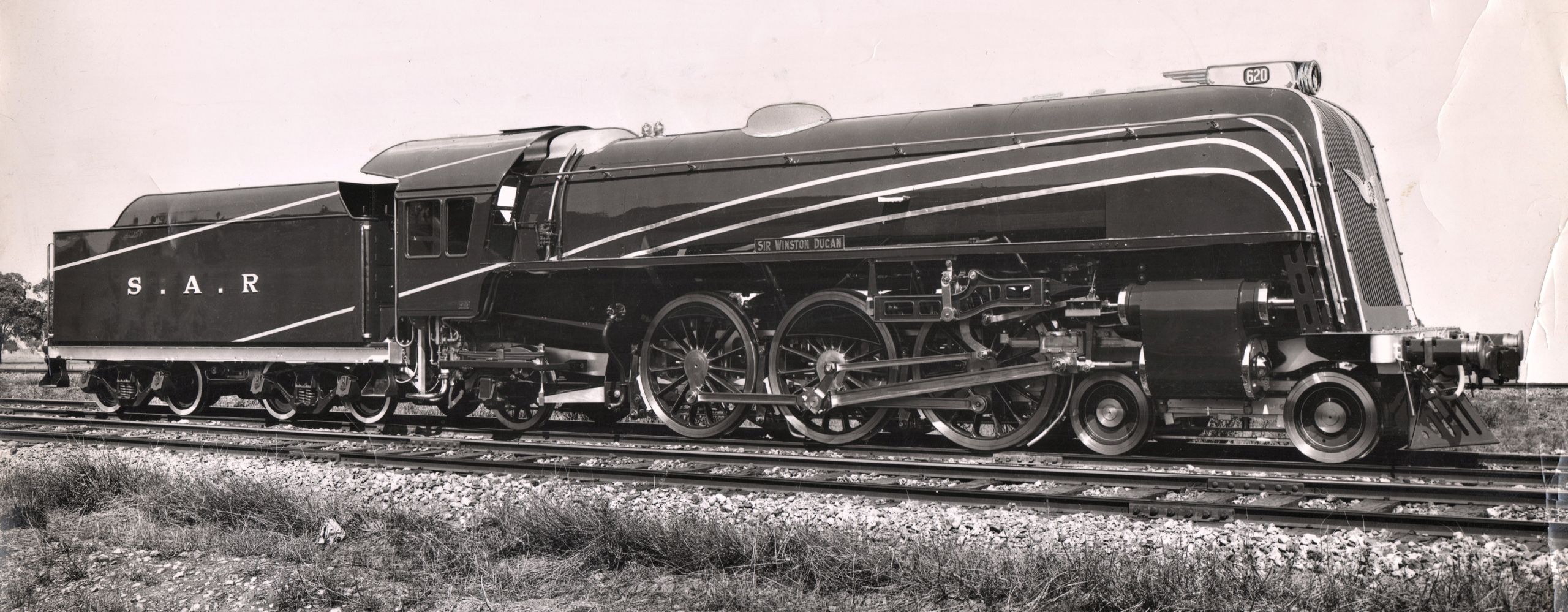 No. 620 “Sir Winston Dugan” on a works photo