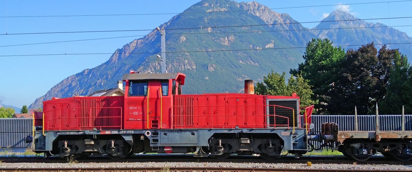 Am 841 030 im August 2019 in Martigny