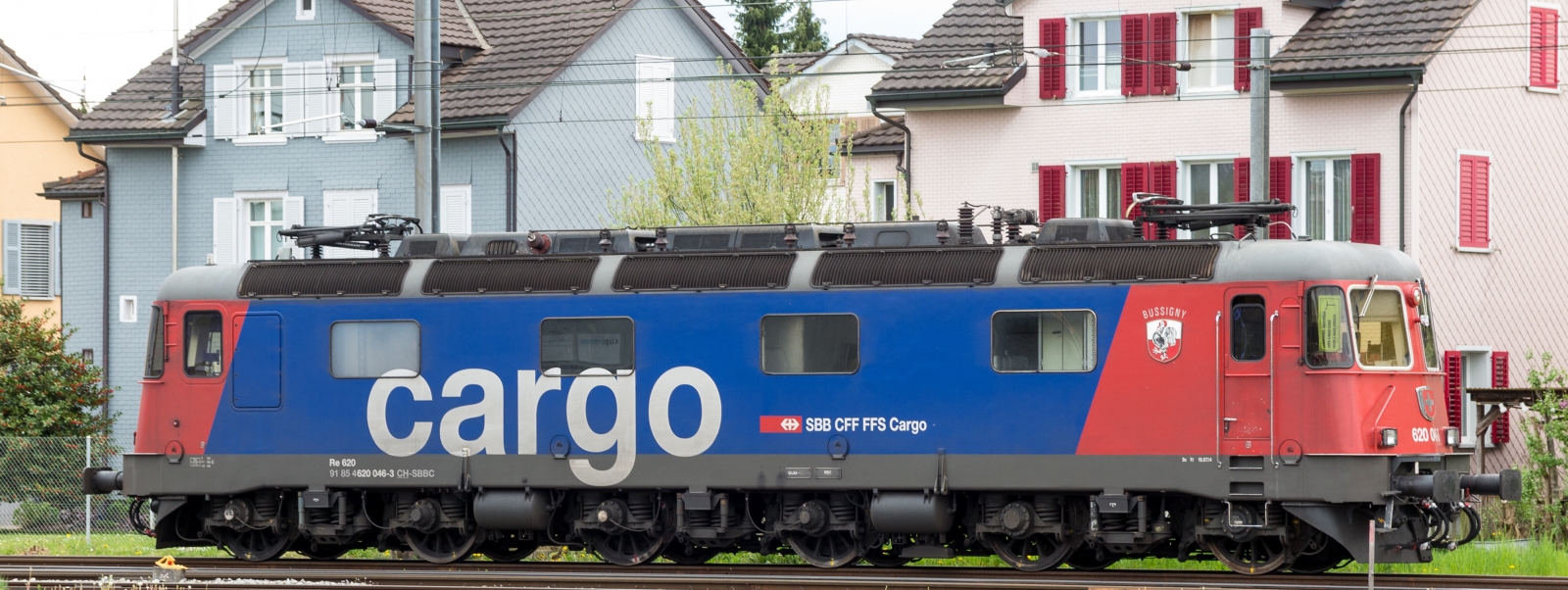 SBB Cargo Re 620 046 "Bussigny" in April 2019 in Wil, St. Gallen