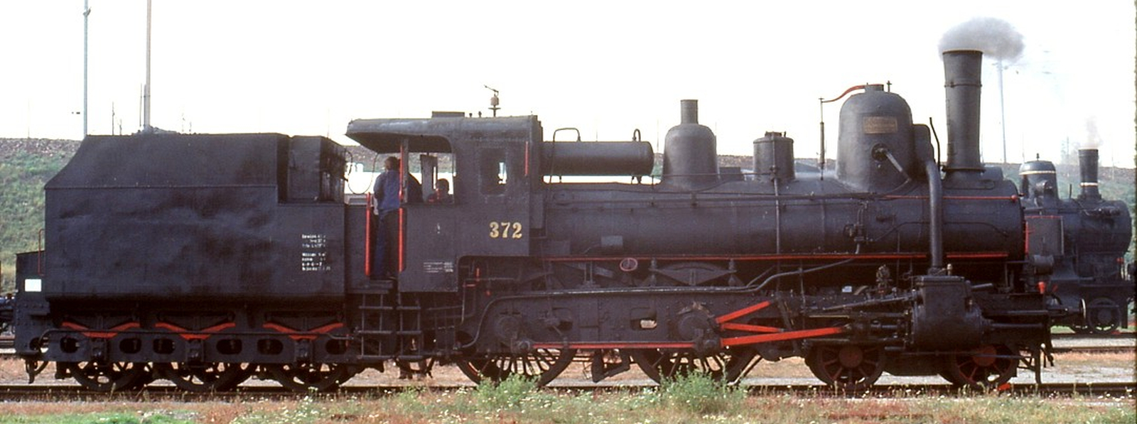 Class 17c No. 372 in October 1977 at the ÖBB open day