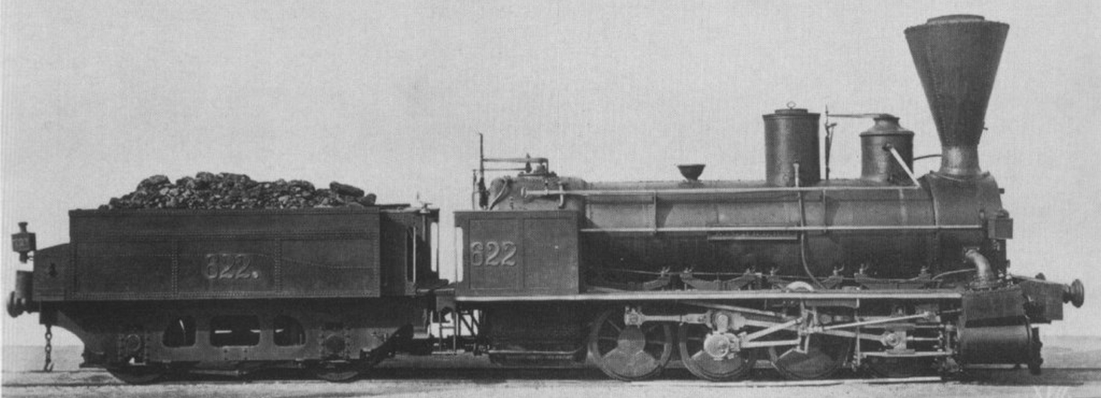 No. 622 after conversion to a tender locomotive