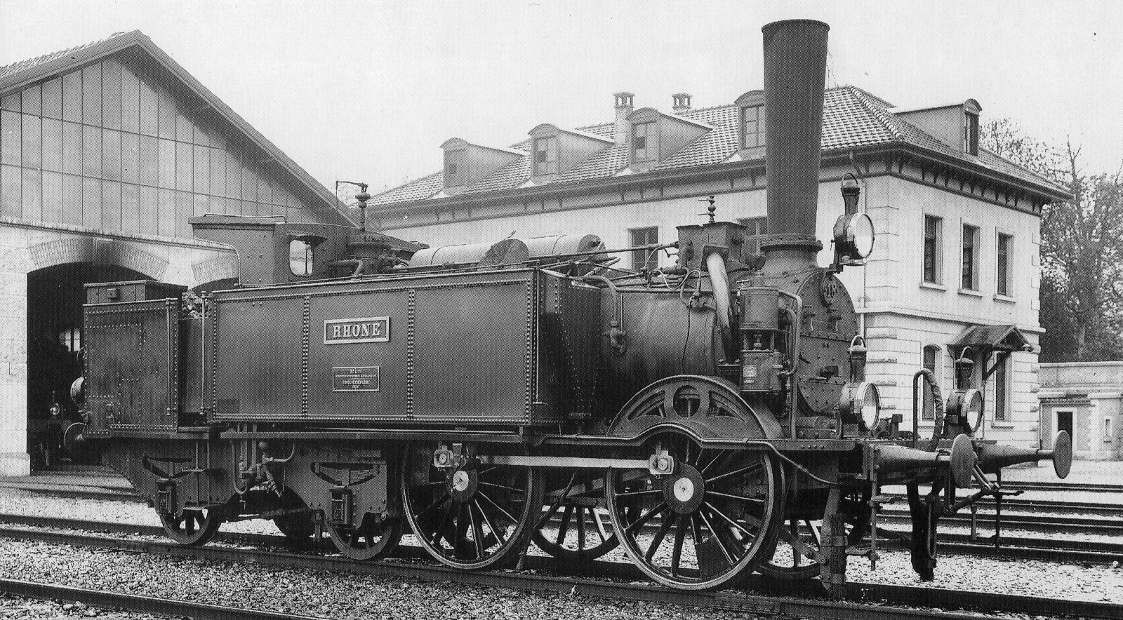 No. 18 “Rhone” in Basel depot