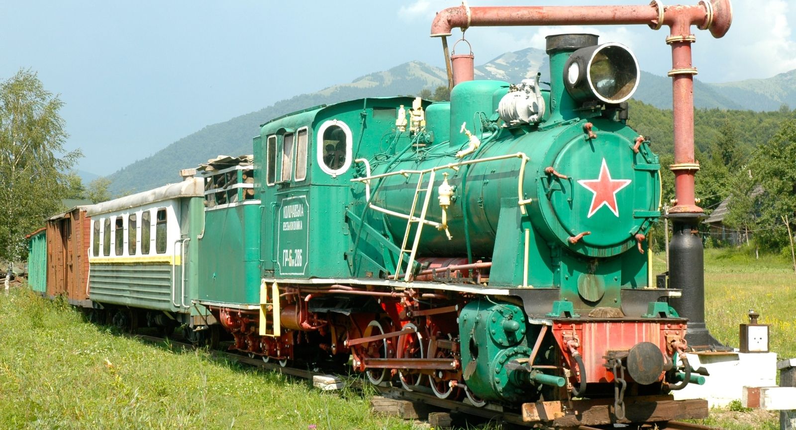 ГР Nr. 286 im Freiluftmuseum Stare Selo in der Ukraine