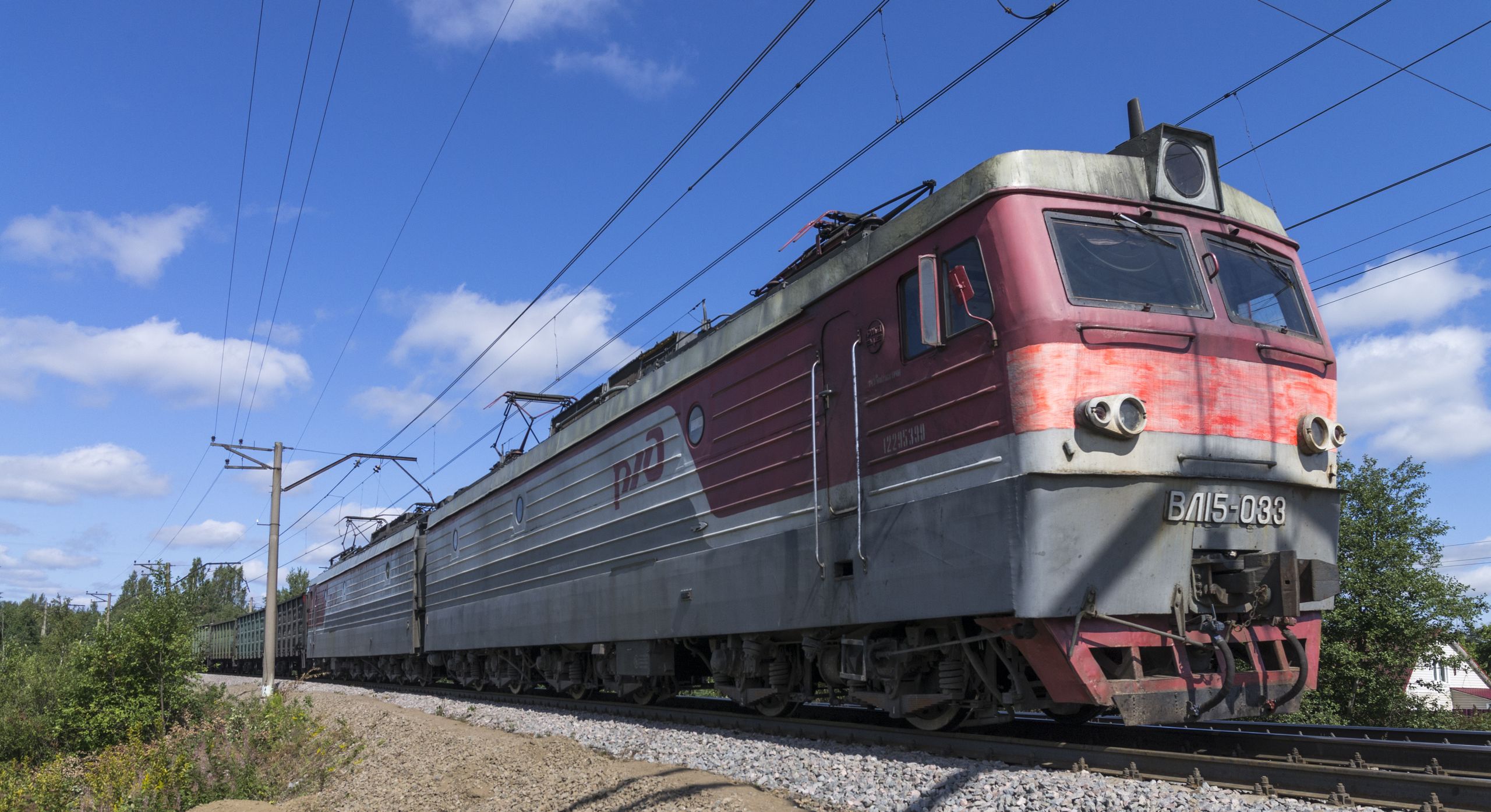 ВЛ15-033 in August 2019