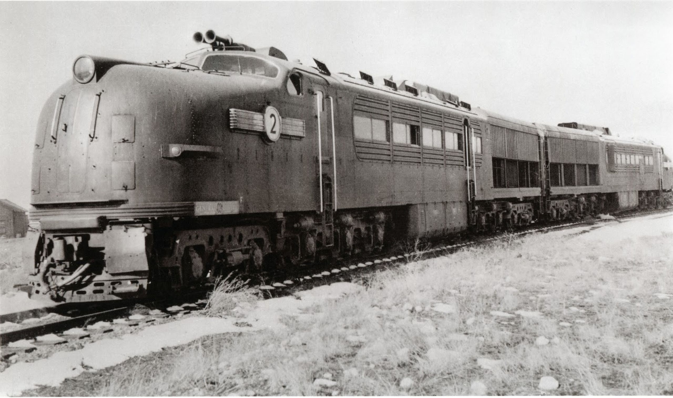 Coupled back to back in Great Northern service