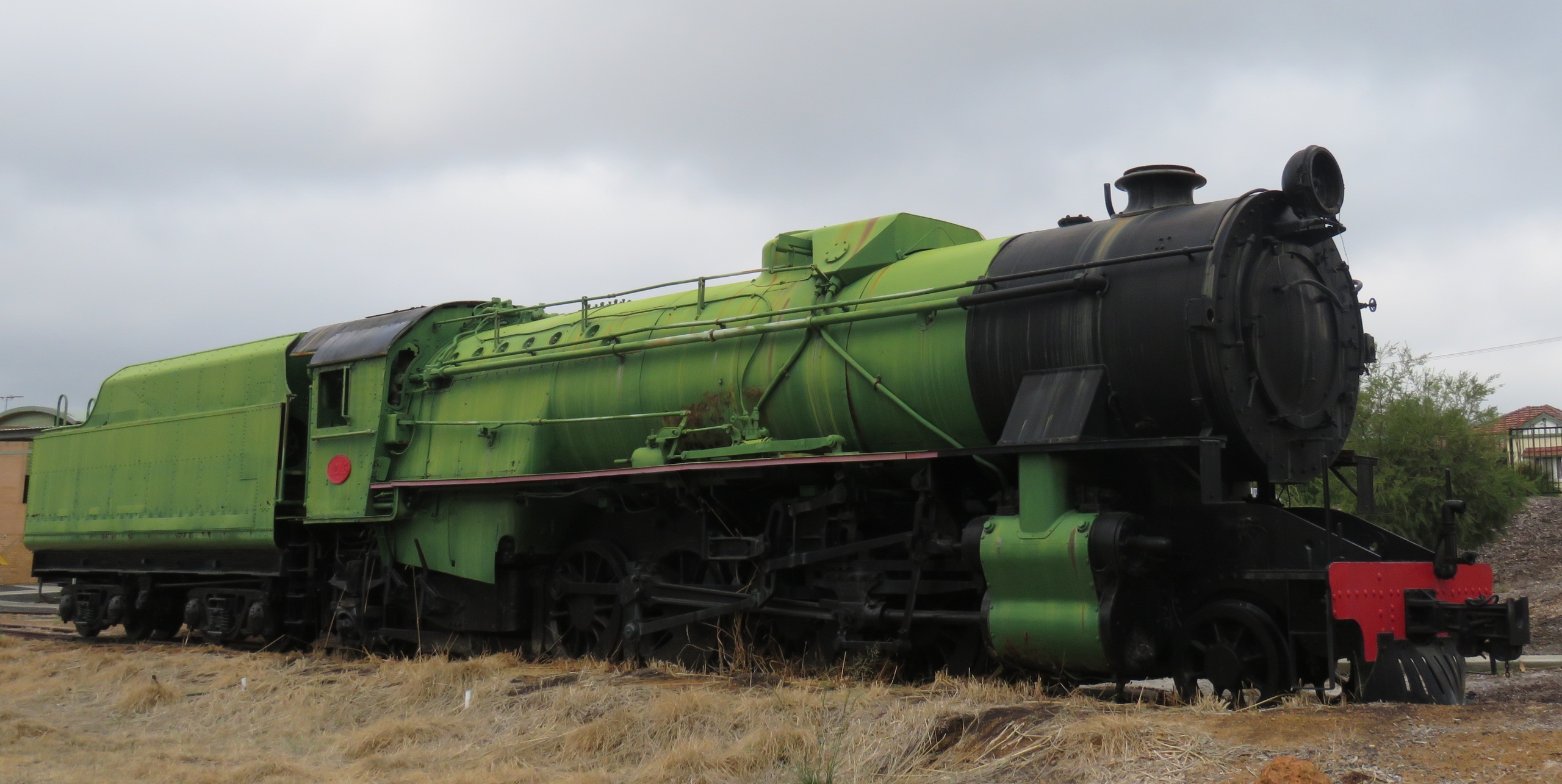 V1215 preserved ad the Collie Railway Memorial