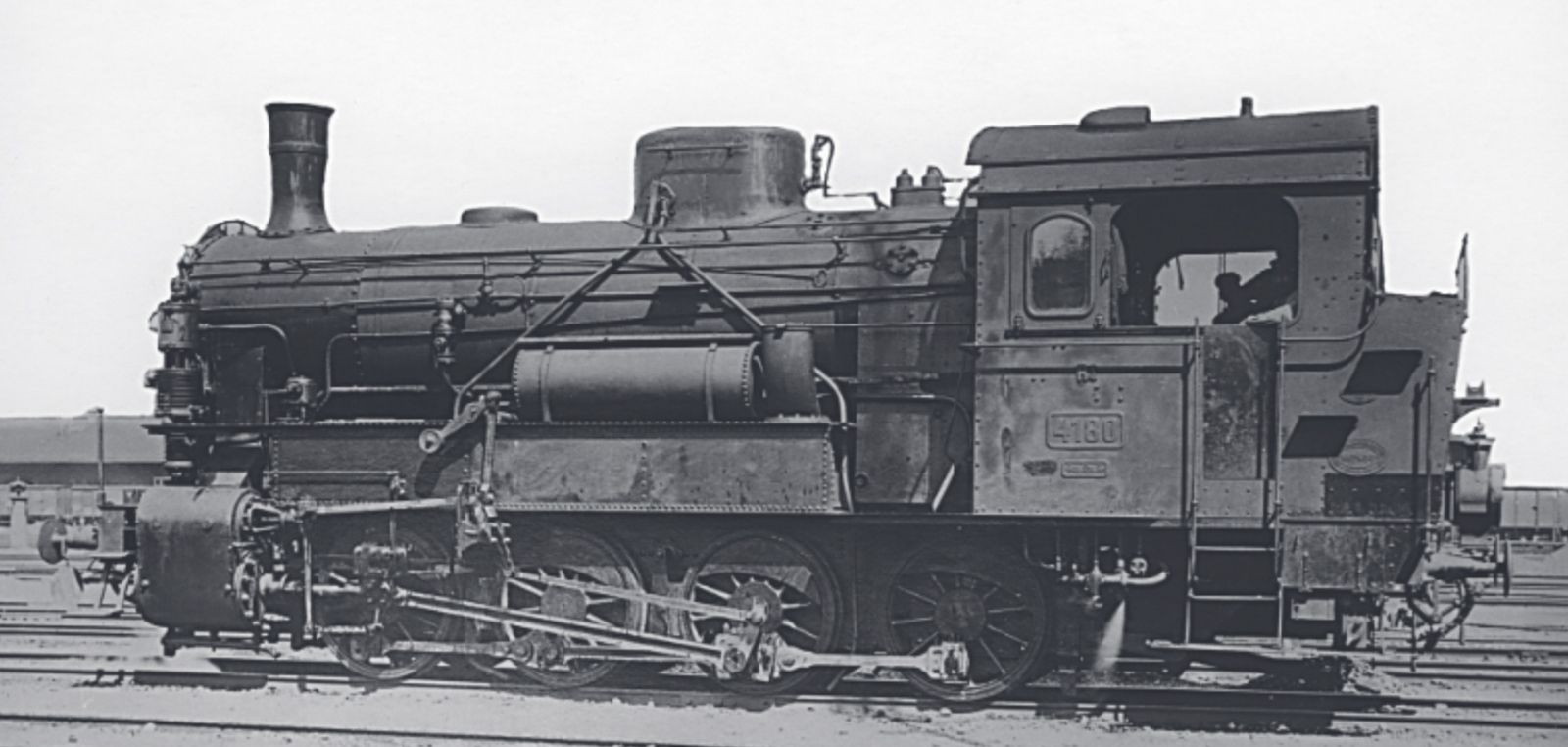 Nr. 4180 in der Übergangszeit zur Reichsbahn, hier noch mit Länderbahn-Markierung