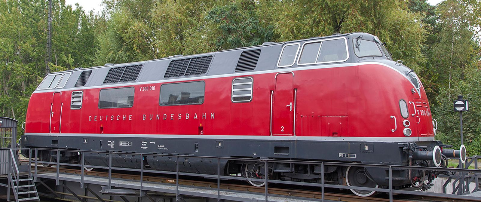 V 200 018 im Deutschen Museum, Berlin