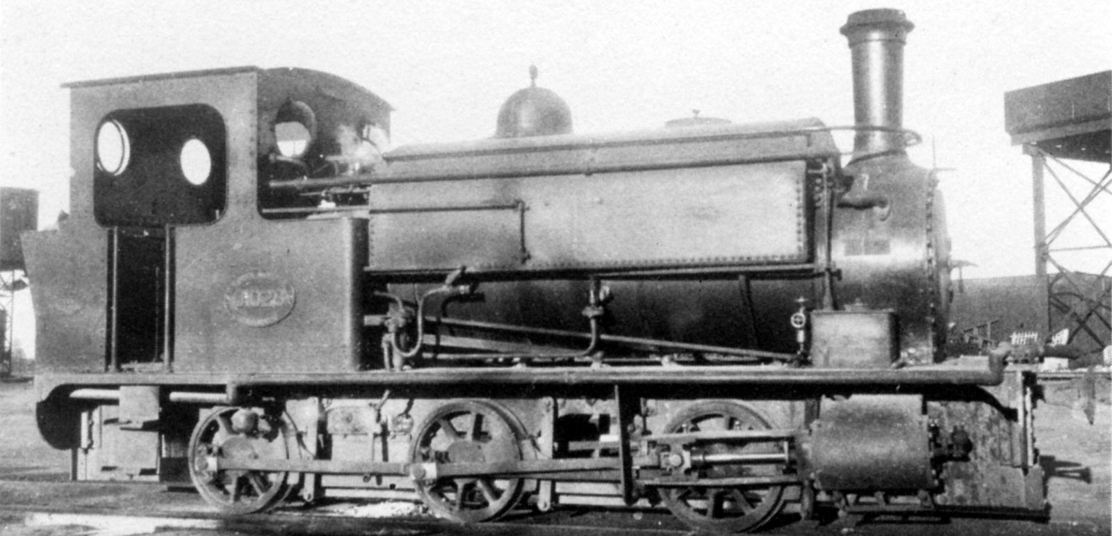 Nr. 1028 bei den Cape Government Railways