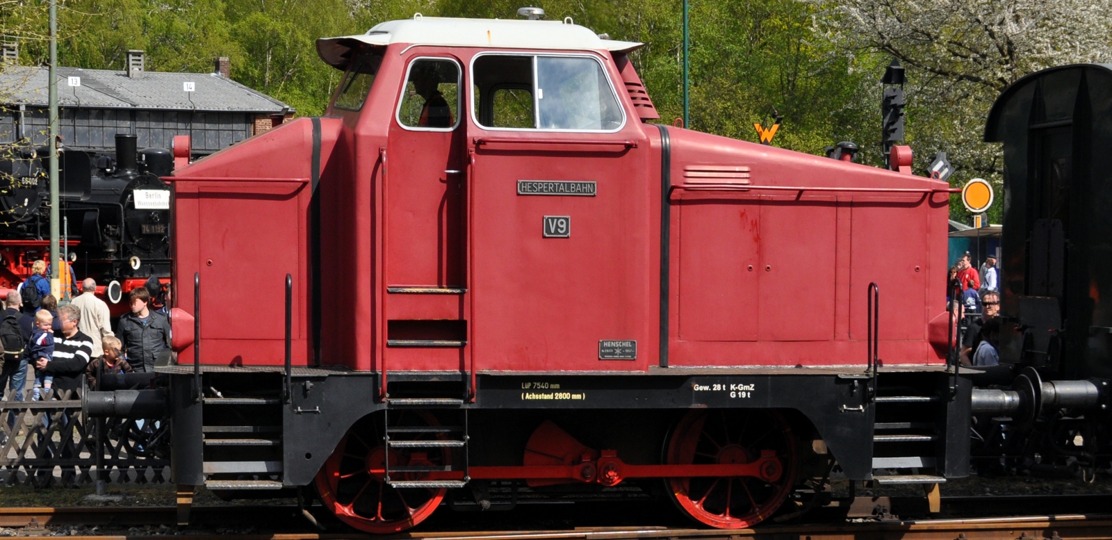 DH 240 of the Hespertalbahn in the Bochum-Dahlhausen Railway Museum