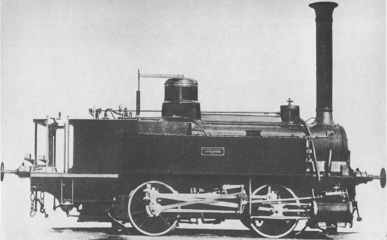 Factory photo of one of the Baden machines, still without driver's cab