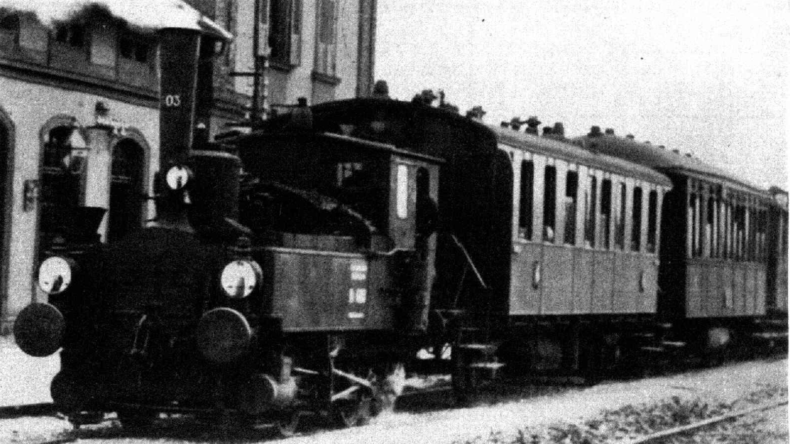 Badische machine with a driver's cab later added