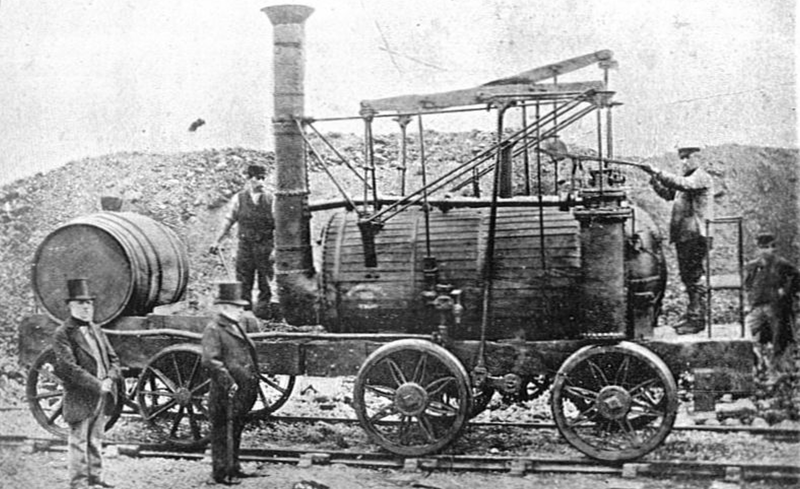 “Puffing Billy” or “Wylam Dilly” (unclear)